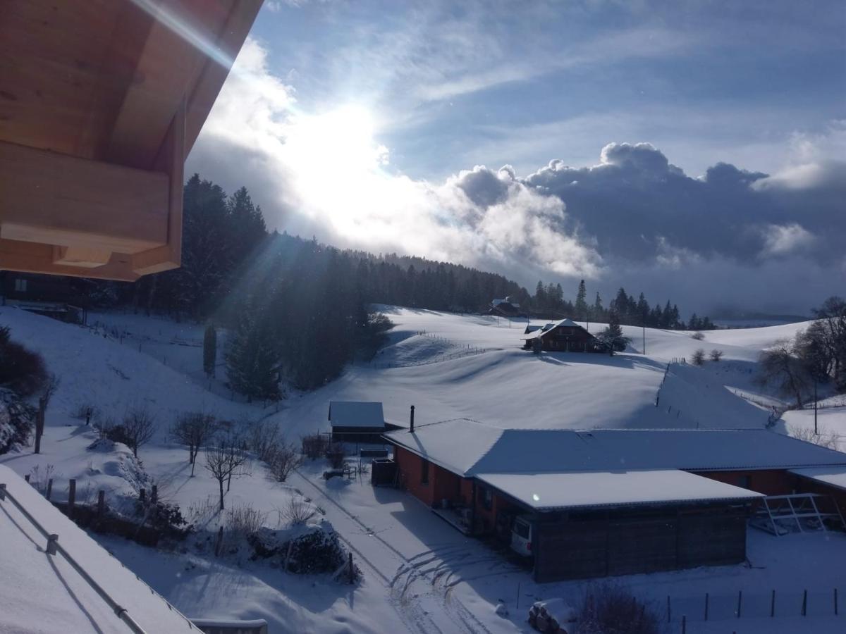 Gantrisch Lodge Ruschegg Bagian luar foto